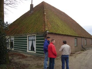 Farm house at IJweg no 821 in the Haarlemmermeerpolder